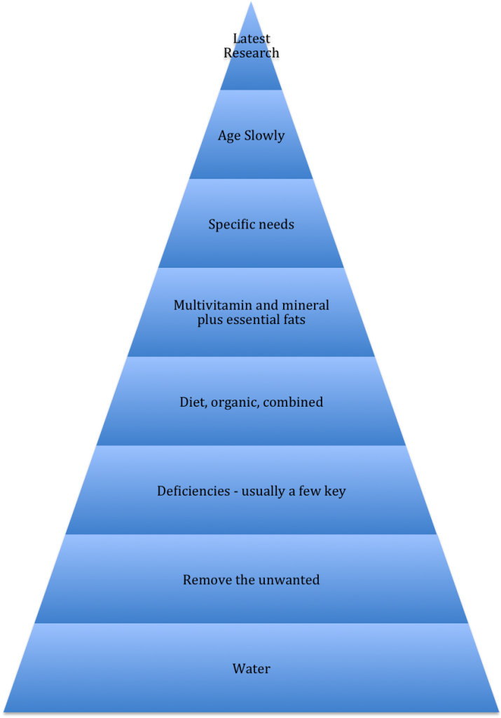 pyramid nutrition concept - Freedom Healthcare